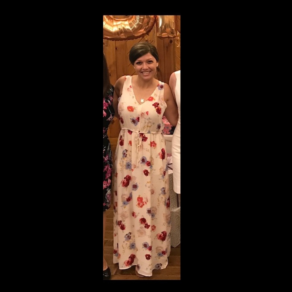 Lucky Brand Long Floral Dress